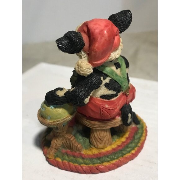 Ganz Cowtown Figurine Saint Nicowlas 1993 Figurine Handcrafted 2.75" - Picture 4 of 8